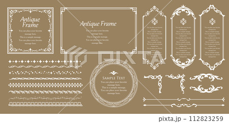 エレガントフレームセット エレガントフレームセット 112823259