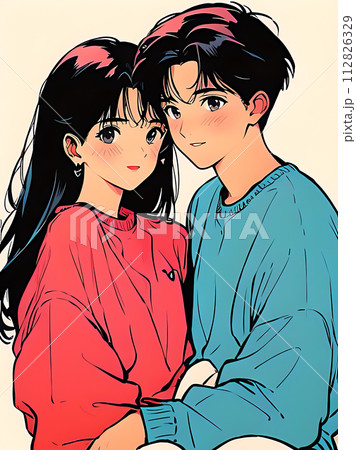 カップルのイラスト素材 112826329