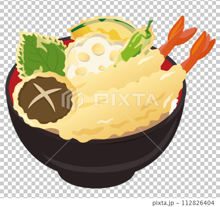 丼物_丼ぶり_天丼 112826404