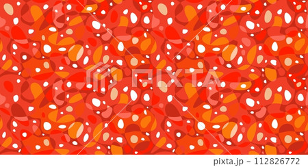 Trendy Amanita Muscaria Inspired Seamless Flat Abstract Geometric Vector Illustration Background Trendy Amanita Muscaria Inspired Seamless Flat Abstract Geometric Vector Illustration Background 112826772