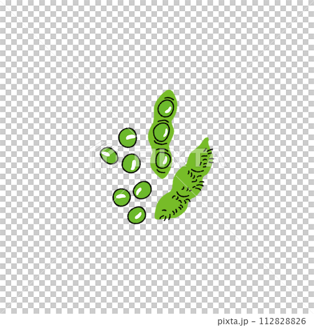 食物繊維の多い食物_枝豆 112828826