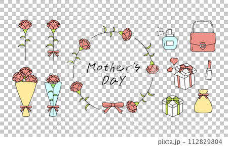 母親節的插圖 112829804