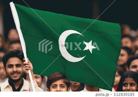 Pakistan day: celebrating unity, freedom, and heritage in a symphony of green and white, honoring the nation's journey towards independence and prosperity on this historic occasion. Pakistan day: celebrating unity, freedom, and heritage in a symphony of green and white, honoring the nation's journey towards independence and prosperity on this historic occasion. 112830185