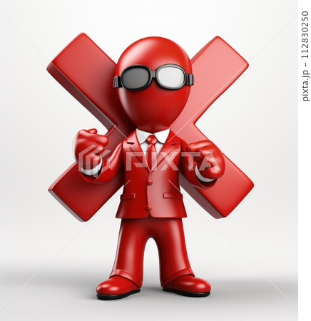 Banning entry: a 3d prohibition concept with a red x sign, a virtual warning symbolizing restricted access for banners and websites, ensuring digital safety and control in a visually impactful design Banning entry: a 3d prohibition concept with a red x sign, a virtual warning symbolizing restricted access for banners and websites, ensuring digital safety and control in a visually impactful design 112830250