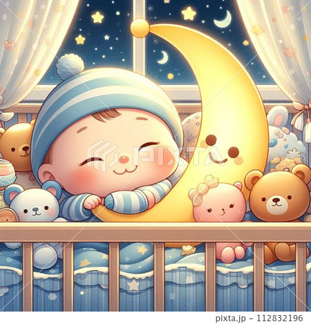 赤ちゃんが生まれた 112832196