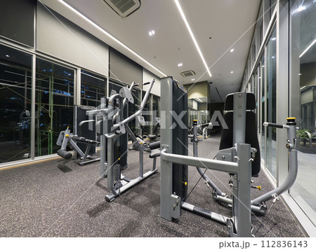 バンコク コンドミニアムのフィットネスルーム fitness room in condo, BKK バンコク コンドミニアムのフィットネスルーム fitness room in condo, BKK 112836143