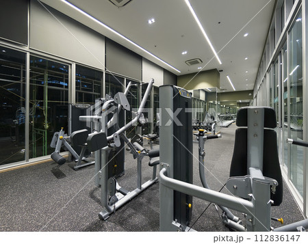 バンコク コンドミニアムのフィットネスルーム fitness room in condo, BKK バンコク コンドミニアムのフィットネスルーム fitness room in condo, BKK 112836147