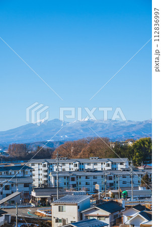 八ヶ岳と佐久市街地の風景【鼻顔稲荷神社より撮影】 八ヶ岳と佐久市街地の風景【鼻顔稲荷神社より撮影】 112836997
