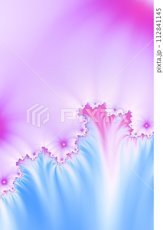 Fractal Luxury, rich business background, technologic and futuristic wallpaper, 3D rendering, 3D illustration 112841145