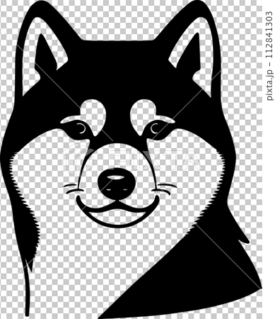 正面柴犬圖示_03_AI生成影像 112841303