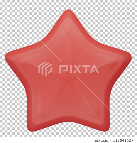 3d red star 112841527