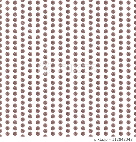 Watercolor brown dots. Seamless abstract pattern Watercolor brown dots. Seamless abstract pattern 112842348