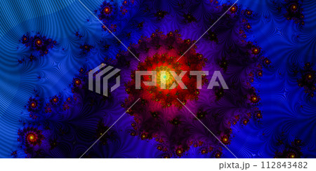 Beauty cosmos, univers, colorful constelation concept, modern science contemporary art, spiral fractal background Beauty cosmos, univers, colorful constelation concept, modern science contemporary art, spiral fractal background 112843482