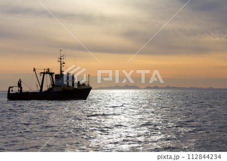 Fishing trawler Fishing trawler 112844234
