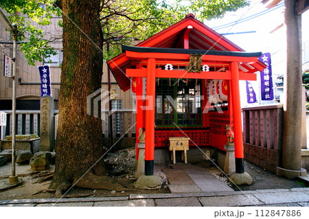 安倍晴明神社　境内末社・泰名稲荷神社　陰陽師 安倍晴明の誕生地　大阪府 大阪市 阿倍野区 阿倍野元町 112847886