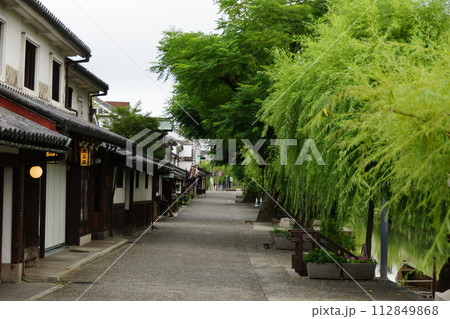 倉敷の町並み 倉敷美観地区 倉敷の町並み 倉敷美観地区 112849868