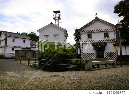 倉敷の町並み　倉敷美観地区 112849873