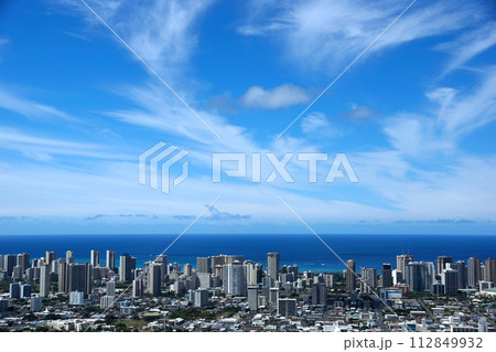 Honolulu Metropolitan cityscape 112849932