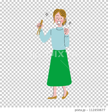 喜ぶ女性01 喜ぶ女性01 112850677