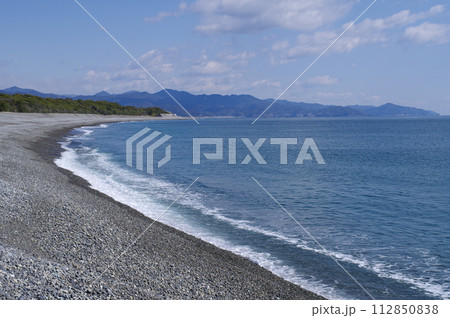 熊野地方の美しい海岸線 112850838