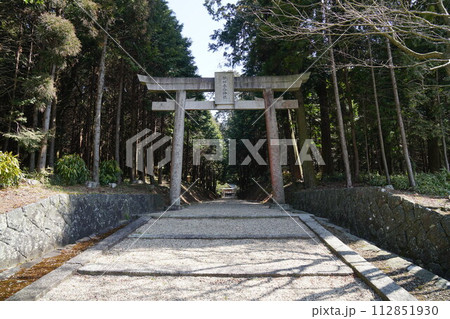 奈良県都祁地方の都祁水分神社 奈良県都祁地方の都祁水分神社 112851930
