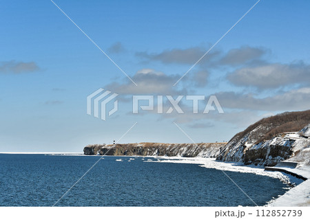 オホーツク海　能取岬 112852739