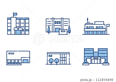 　アイコン　セット 112854849