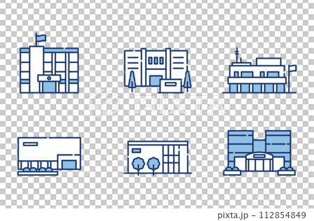 　アイコン　セット 112854849