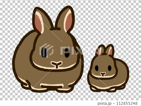 巧克力水獺兔家族 112855248