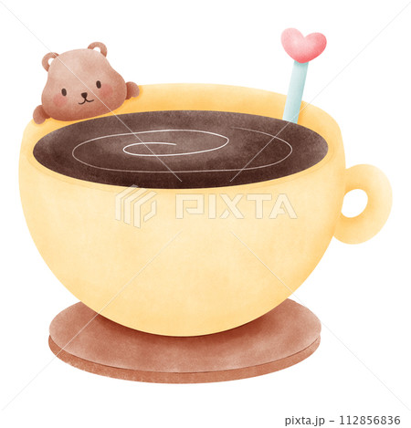 a cup of coffee 112856836