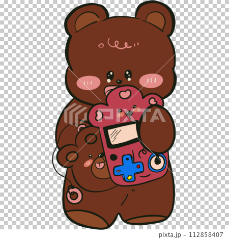 illustration of the game boy illustration of the game boy 112858407