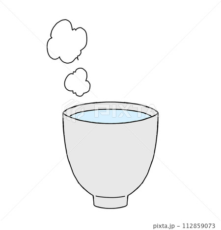 白湯のイラスト 112859073
