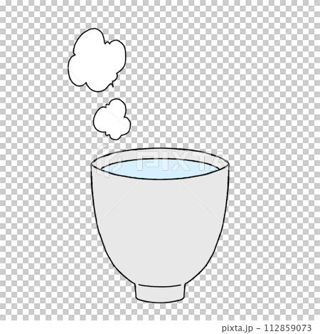 白湯のイラスト 112859073