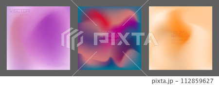 The gradient. Colorful blur, background for the title pages of a book, a catalog magazine. A template for a banner, poster and brochure. An abstract version of modern design The gradient. Colorful blur, background for the title pages of a book, a catalog magazine. A template for a banner, poster and brochure. An abstract version of modern design 112859627