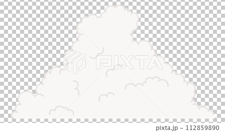 雷雲的向量圖 112859890