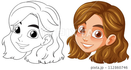 From Sketch to Colorful Illustration 112860746