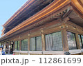京都のまちなみ　祇園・東山エリア　清水寺　本堂 112861699