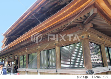 京都のまちなみ 祇園・東山エリア 清水寺 本堂 京都のまちなみ 祇園・東山エリア 清水寺 本堂 112861699