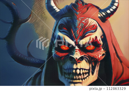 悪魔のイメージ　(生成AI画像) 112863329