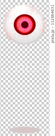 浮遊する目玉（赤） 112864631