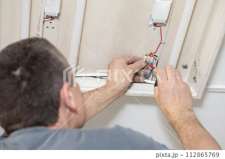 The profession of electrician is one of the most demanding and responsible professions of a construction worker. The profession of electrician is one of the most demanding and responsible professions of a construction worker. 112865769