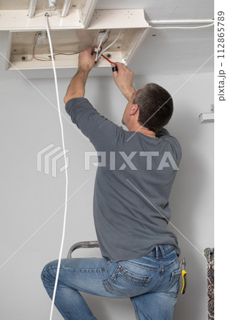 The profession of electrician is one of the most demanding and responsible professions of a construction worker. The profession of electrician is one of the most demanding and responsible professions of a construction worker. 112865789