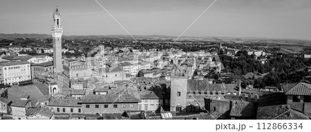 View over the roofs of Siena towards the Torre Magna, seen from the roof of the Siena cathedral View over the roofs of Siena towards the Torre Magna, seen from the roof of the Siena cathedral 112866334