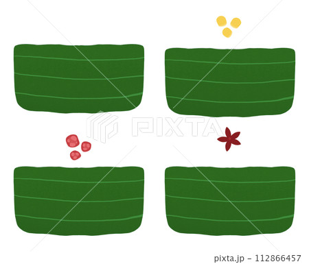 Coconut Milk Dessert Cartoon illustration Tako Thai Dessert Cartoon illustration Khanom Thai Cartoon illustration Coconut Milk With Topping 112866457
