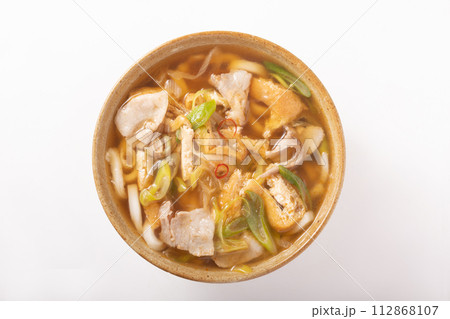 油あげ肉ネギうどん 112868107