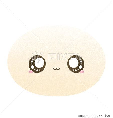 Cute Mochi Mascot Character Kawaii Cartoon illustration Mochi Daifuku Cartoon illustration Japanese Dessert Japanese Sweet Kawaii Mochi 112868196