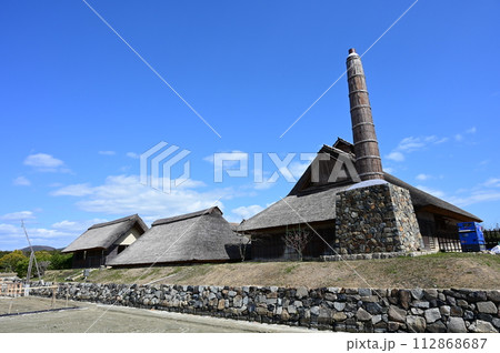 製塩作業所の外観(赤穂市立海洋科学館) 製塩作業所の外観(赤穂市立海洋科学館) 112868687