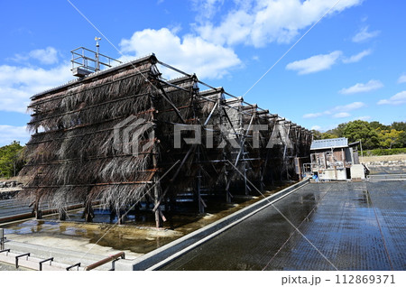流下式塩田(赤穂市立海洋科学館) 流下式塩田(赤穂市立海洋科学館) 112869371