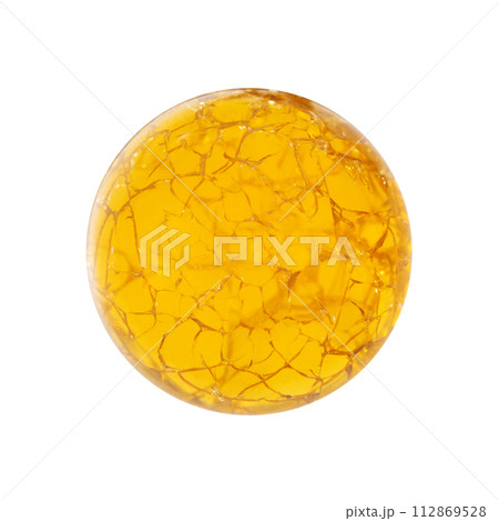 polished fire opal ball isolated on white polished fire opal ball isolated on white 112869528