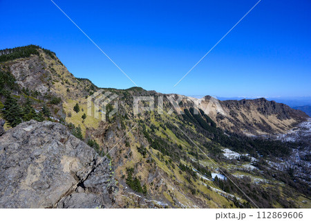 【浅間山】トーミの頭から見た黒斑山外輪山_01 【浅間山】トーミの頭から見た黒斑山外輪山_01 112869606